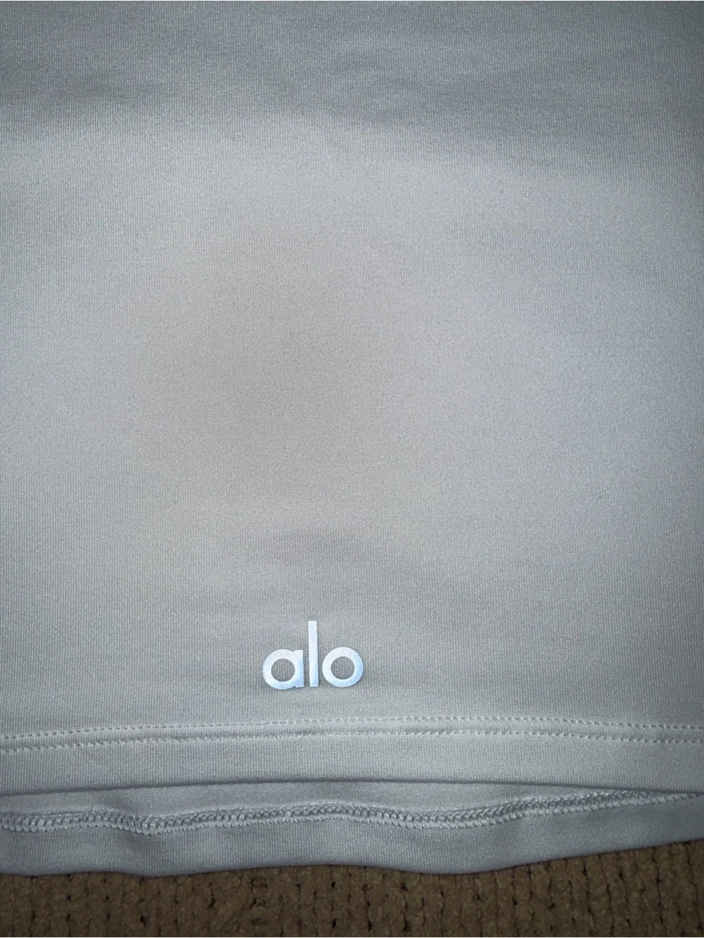 16.  Alosoft Crop Finesse Short Sleeve